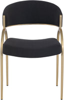 Privet - Dining Chair (Set of 2) - Gold Base - Meridian Furniture - Chair Sets - Elite Enclave Home