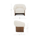 Otto - Accent Chair - Flecked Cream - Moe's Home Collection - Accent Chairs - Elite Enclave Home