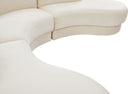 Rosa - Sectional - Meridian Furniture - Stationary Sectionals - Elite Enclave Home