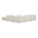 Lowtide - Dream Modular Configuration - Warm White - Moe's Home Collection - Stationary Sectionals - Elite Enclave Home