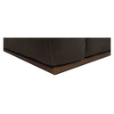 Clove - L - Shaped Sectional Deep - Brown - Moe's Home Collection - Stationary Sectionals - Elite Enclave Home