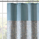 Aubrey - Jacquard Shower Curtain - Teal