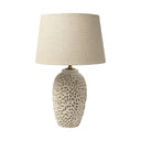 Lamp Base LED With Champagne Shade - Beige