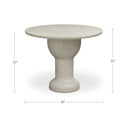 Magnolia - Outdoor Cafe Table - Cream - Moe's Home Collection - Dining Tables - Elite Enclave Home