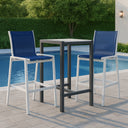 Nizuc - Outdoor Barstool (Set of 2) - Meridian Furniture - Stool Sets- Elite Enclave Home