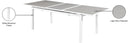 Nizuc - Outdoor Patio Extendable Dining Table - Meridian Furniture - Dining Tables- Elite Enclave Home