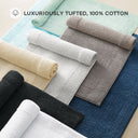 Splendor - 24" x 36" Tufted Reversible Bath Rug - Charcoal - Madison Park Signature - Bath Rugs & Mats - Elite Enclave Home