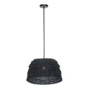 Persephone - Bead 1 Light Pendant - Black - Uttermost - Pendant Lighting- Elite Enclave Home