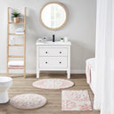 Casablanca - 25" Medallion Tufted Rug - Pink - Madison Park - Rug Sets - Elite Enclave Home