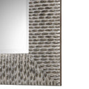 Cressida - Square Mirror - Distressed Silver