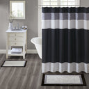 Amherst - 27" x 45" Tufted Bath Rug - Black - Madison Park - Bath Rugs & Mats - Elite Enclave Home