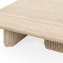Vander - Solid Wood Square Coffee Table - Classic Home - Coffee Tables- Elite Enclave Home