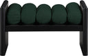 Waverly - Bench With Black Frame - Meridian Furniture - Upholstered Benches - Elite Enclave Home