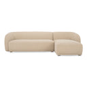 Faye - Right Sectional - Beige - Moe's Home Collection - Stationary Sectionals - Elite Enclave Home