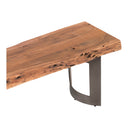 Bent - Extra Small Bench - Brown - Moe's Home Collection - Dining Benches - Elite Enclave Home