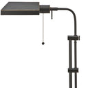 Metal Adjustable Table Lamp With Bronze Rectangular Shade - Bronze - HomeRoots - Table Lamps - Elite Enclave Home