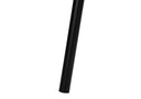 Floor Lamp With Cream Drum Shade - Matte Black - HomeRoots - Floor Lamps - Elite Enclave Home