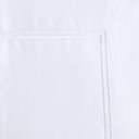 500 Thread Count Luxury - Full Sateen Embroidered Comforter Set - White