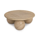Elaria - Outdoor Round Coffee Table - Beige - Classic Home - Coffee Tables - Elite Enclave Home