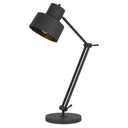 Metal Adjustable Desk Table Lamp - Black - HomeRoots - Table Lamps - Elite Enclave Home