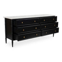 Eleanor - 6 Drawer Dresser - Black - Moe's Home Collection - Dressers - Elite Enclave Home