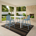 Mykonos - Outdoor Patio Stool (Set of 2) - Meridian Furniture - Stool Sets - Elite Enclave Home