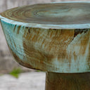 Mano - Drink Table - Blue - Uttermost - Accent Tables- Elite Enclave Home