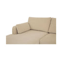 Burrow - Sleeper Sectional With Left Storage Chaise - Sand - Moe's Home Collection - Sleeper Sectionals - Elite Enclave Home
