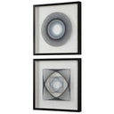 String Duet - Geometric Art (Set of 2) - Black