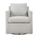Tisdell - Swivel/Glider Chair - Cream