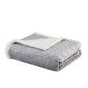 Elma - Oversized Textured Throw - Gray - Madison Park - Throws - Elite Enclave Home
