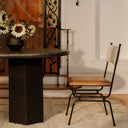 Posta - Dining Chair - Brown / Beige - Moe's Home Collection - Side Chairs - Elite Enclave Home