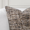 Villa Classics - Porter 22" x 22" Accent Pillow - Black / Ivory - Classic Home - Accent Pillows - Elite Enclave Home