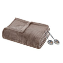 Heated Plush - Queen Blanket - Mink