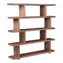 Miri - Large Shelf - Walnut - Moe's Home Collection - Standard Bookcases - Elite Enclave Home