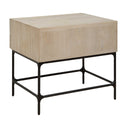 Lunar - Wooden Side Table - Black / Woodtone - Uttermost - Side Tables - Elite Enclave Home