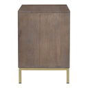 Corolla - Nightstand - Gray - Moe's Home Collection - Accent Nightstands - Elite Enclave Home