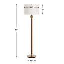 Keros - Floor Lamp - Dark Oak