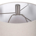 Stevens - Bleached Wood Buffet Lamp - White