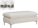 Naomi - Ottoman - Meridian Furniture - Bench Ottomans - Elite Enclave Home