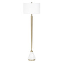 Curran - Tapered Metal Floor Lamp - White - Uttermost - Floor Lamps- Elite Enclave Home