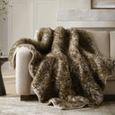 Botswana Animal Print - 60x80" Faux Fur Throw Blanket - Leopard - Harbor House - Throws - Elite Enclave Home