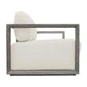 Remsen - Outdoor Sofa - White / Brown
