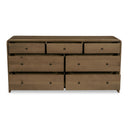 Riley - 7 Drawer Dresser - Oak - Moe's Home Collection - Dressers - Elite Enclave Home