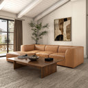 Form - Nook Modular Sectional - Sonoran Tan - Moe's Home Collection - Stationary Sectionals - Elite Enclave Home