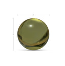 Bonn - Cast Glass Decorative Object - Olive - Moe's Home Collection - Table Accents - Elite Enclave Home