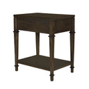 Kenna - Nightstand - Dark Coffee - Martha Stewart - Accent Nightstands - Elite Enclave Home