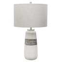 Comanche - Crackle Table Lamp - White