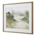 Verdant - Watercolor Landscape Print - Light Brown - Uttermost - Framed Prints- Elite Enclave Home