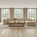 Morey - Coffee Table - Natural - Moe's Home Collection - Coffee Tables - Elite Enclave Home